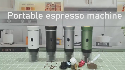 Cafetera Expressó Portátil Capsulas 3 em 1 Compativel com Nespresso Dolce Gusto e Café Molido