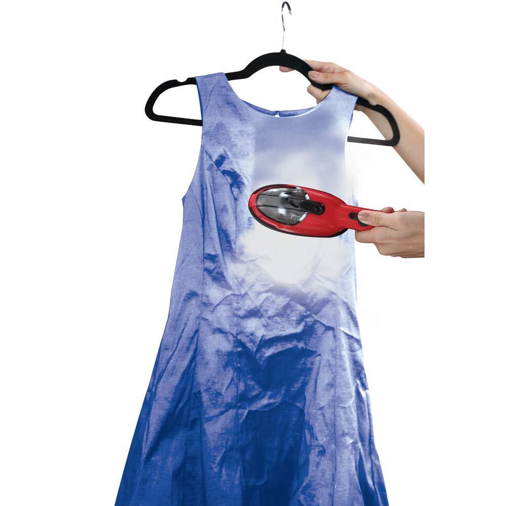 Prancha de mão a vapor que elimina maus odores e bacterias.