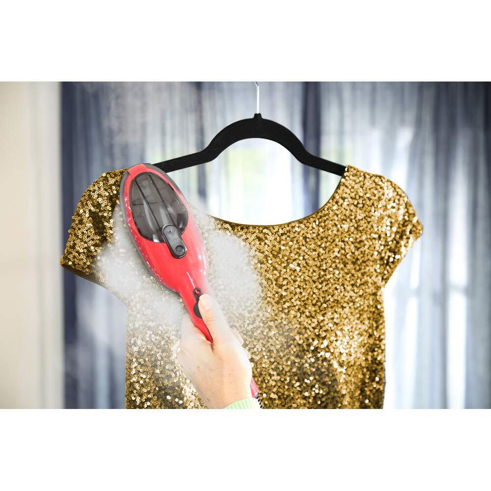 Prancha de mão a vapor que elimina maus odores e bacterias.