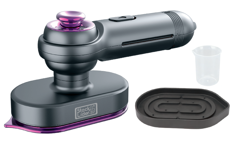 Ferro  de vapor vertical e horizontal