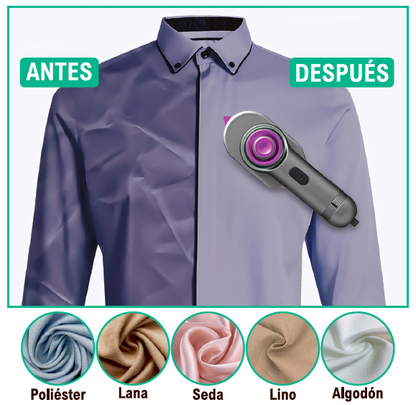 Ferro  de vapor vertical e horizontal