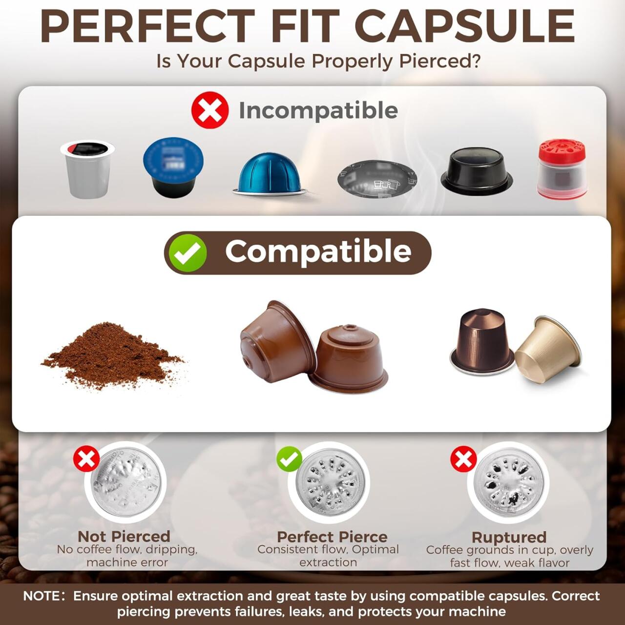 Cafeteira Portátil 3 em 1 – Máquina de Café Espresso Compacta e Recarregavel para Cápsulas