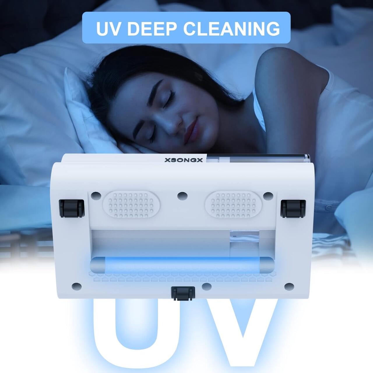 Aspirador de Ácaros 2 em 1