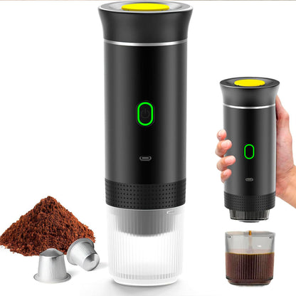 Cafetera Expressó Portátil Capsulas 3 em 1 Compativel com Nespresso Dolce Gusto e Café Molido