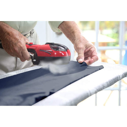 Prancha de mão a vapor que elimina maus odores e bacterias.