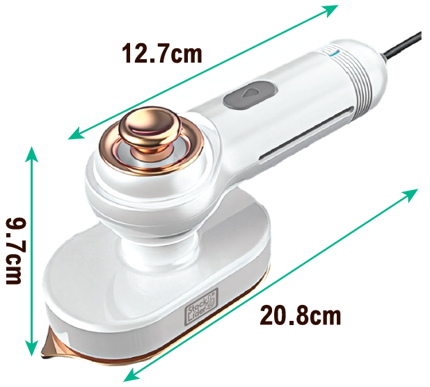 Ferro  de vapor vertical e horizontal