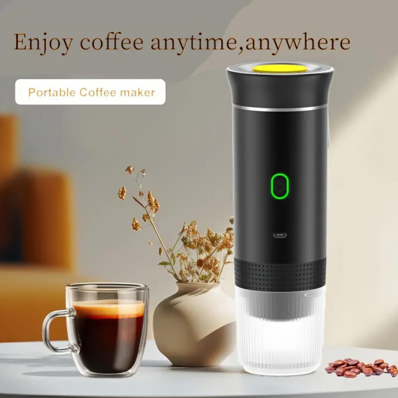 Cafetera Expressó Portátil Capsulas 3 em 1 Compativel com Nespresso Dolce Gusto e Café Molido